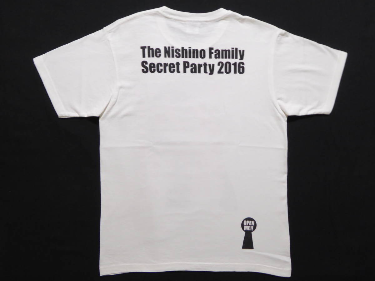 激レア!FC会員限定/西野カナ/Tシャツ/全国ファンクラブツアー/The Nishino Family Secret Party 2016/西野家 /カナやん/名作/希少_画像3