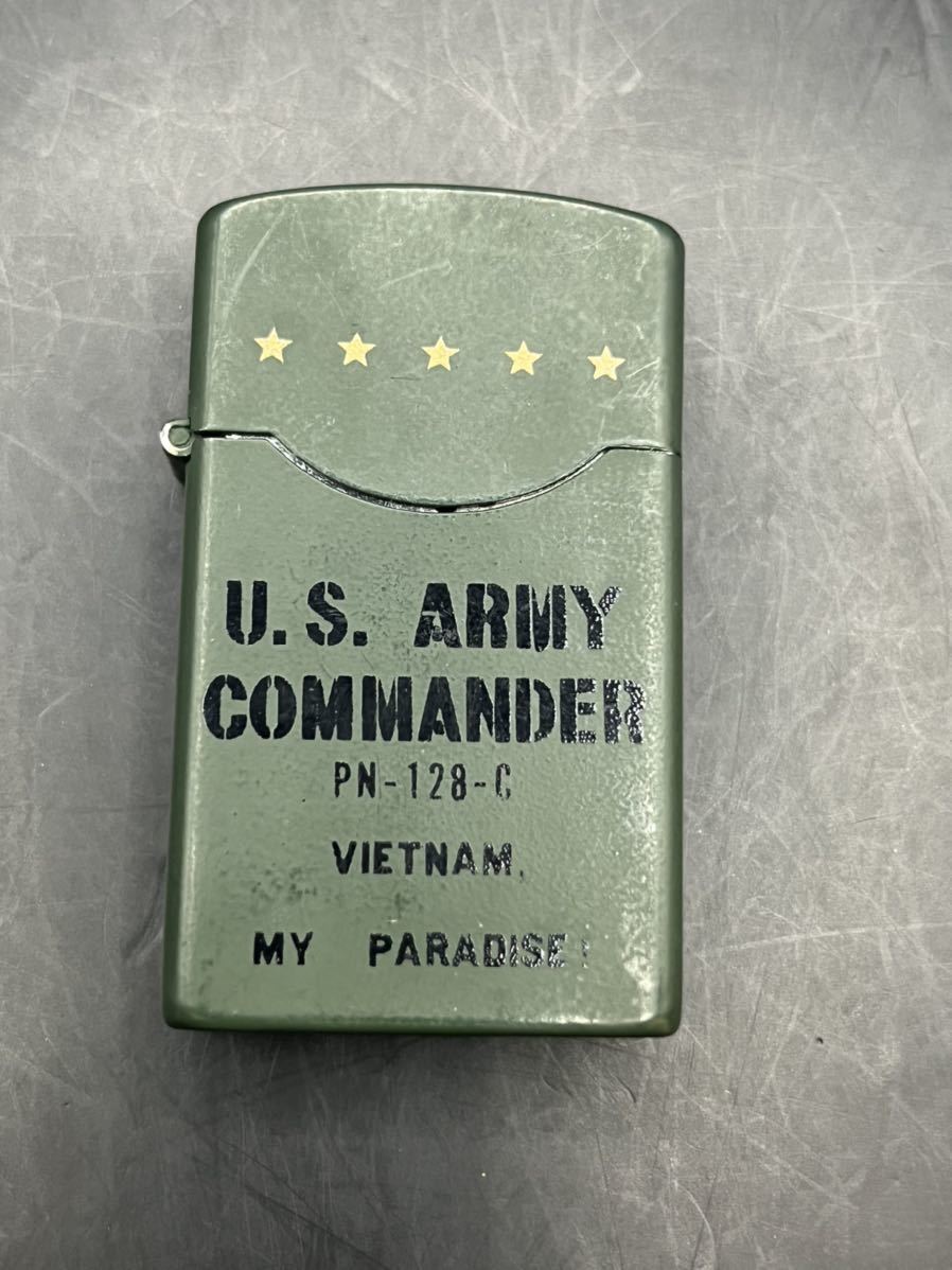 USA ARMYCOMMANDERライター、オイルライター _画像1