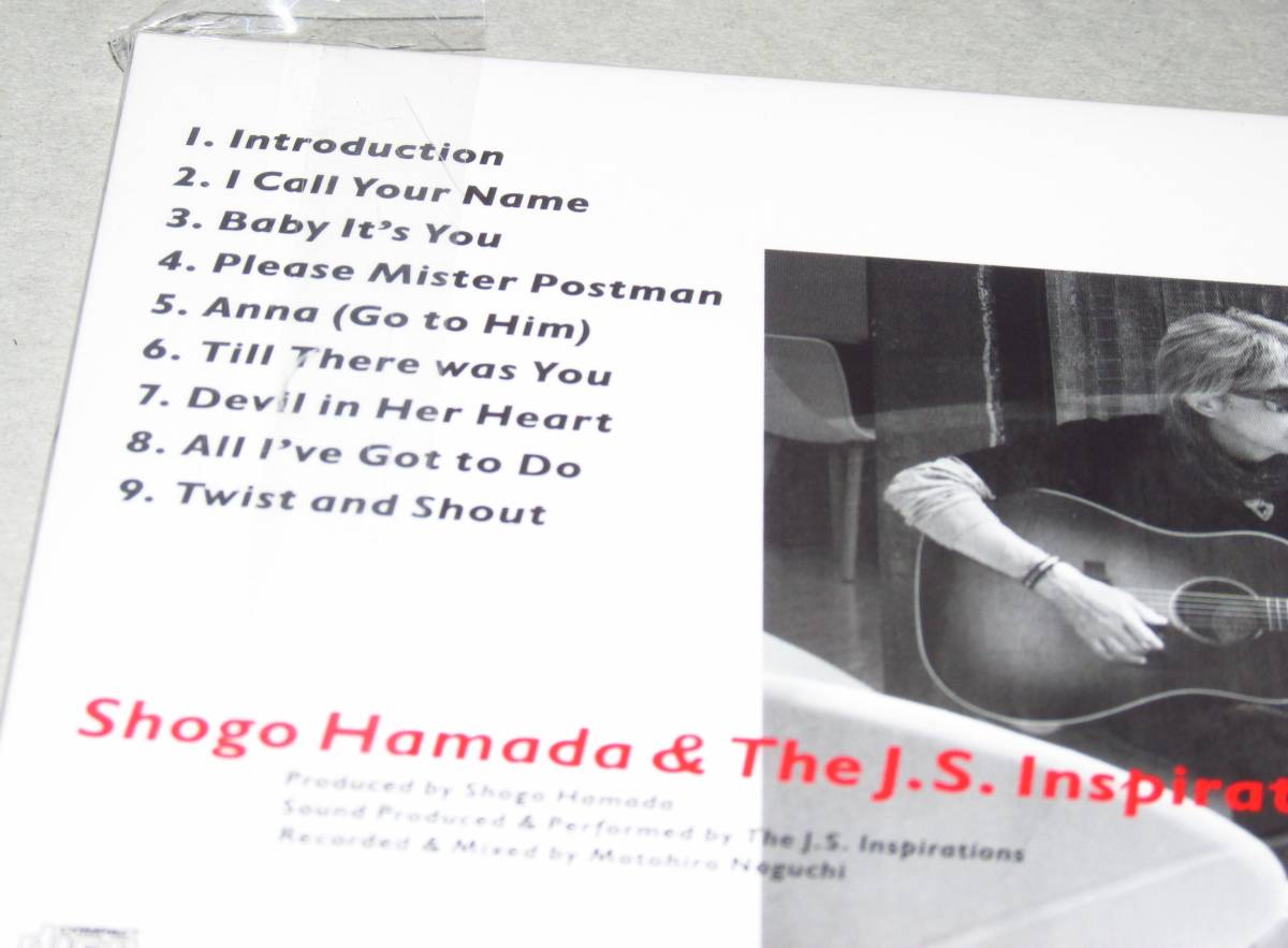 Shogo Hamada & The J.S. Inspirations 初回仕様限定盤 デジパック仕様 未開封 CD_画像2