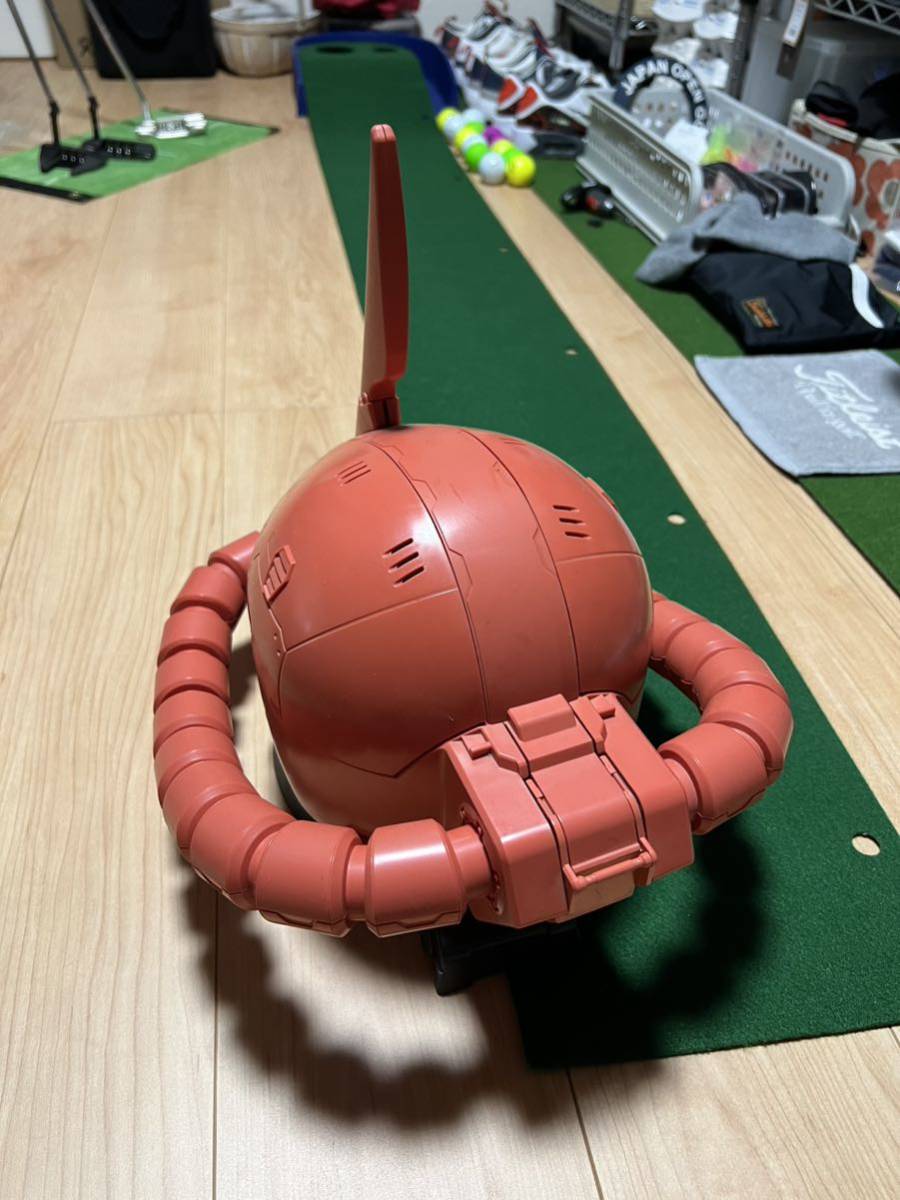 機動戦士ガンダム シャア専用ザクⅡ ヘッド　携帯付き　　　自宅保管　美品　SoftBank シャア ZAKU ザクヘッド ソフトバンク_画像4