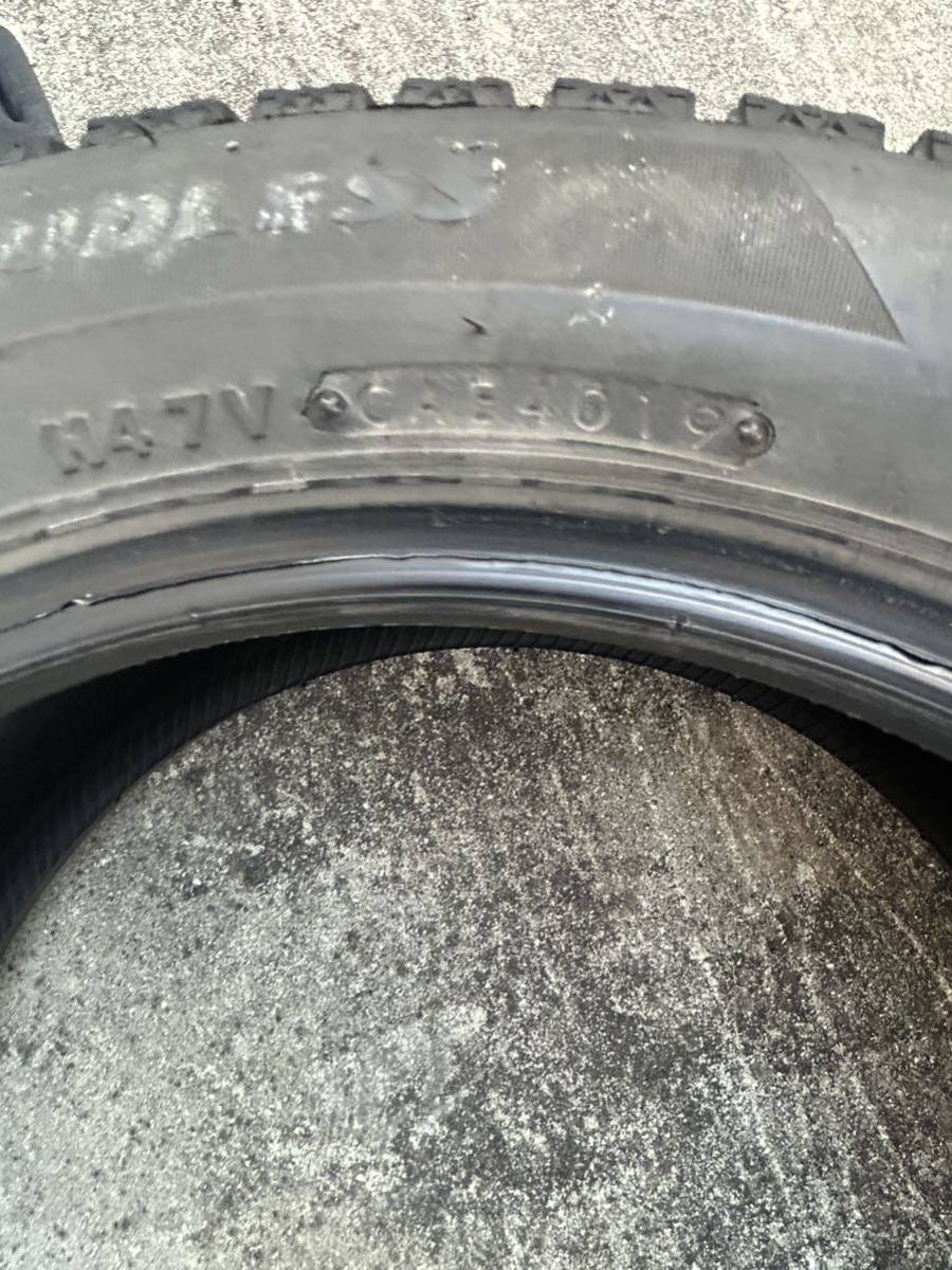 注目　1円スタート　すぐ発送　8部山　185/55r16 BLIZZAK VRX2 スタッドレス　ブリヂストン_画像7