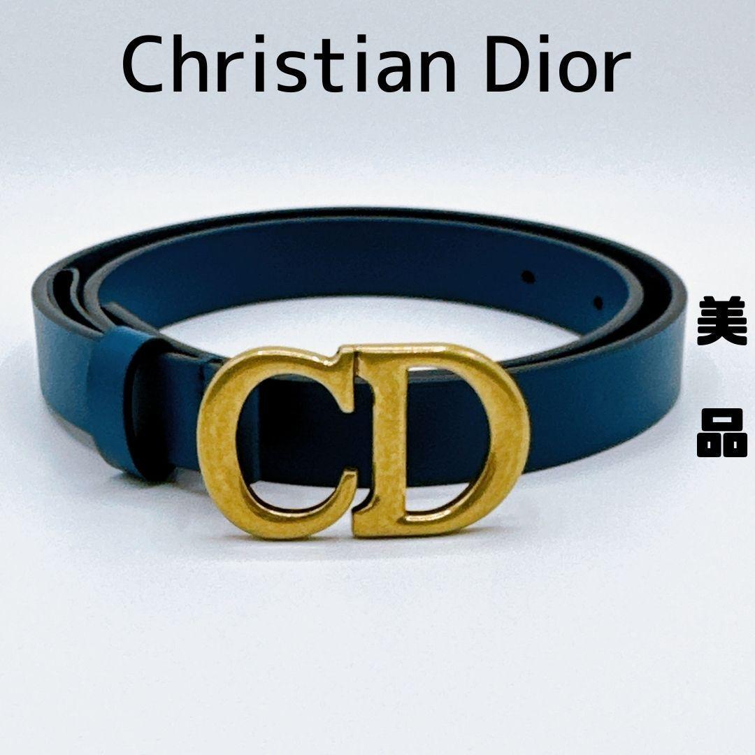 Dior クリスチャンディオール CDロゴ ベルト 70 箱・保存袋 レディース-