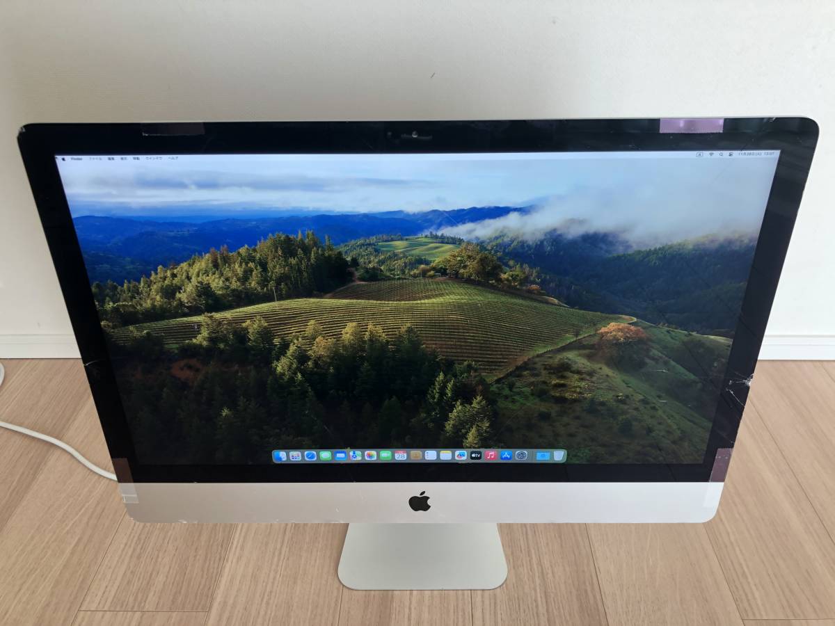難あり Apple iMac Retina 5K 27-inch Late 2019 Core-i5-3GHz 6コア SSD512GB 64GB Radeon Pro 570Xの画像1
