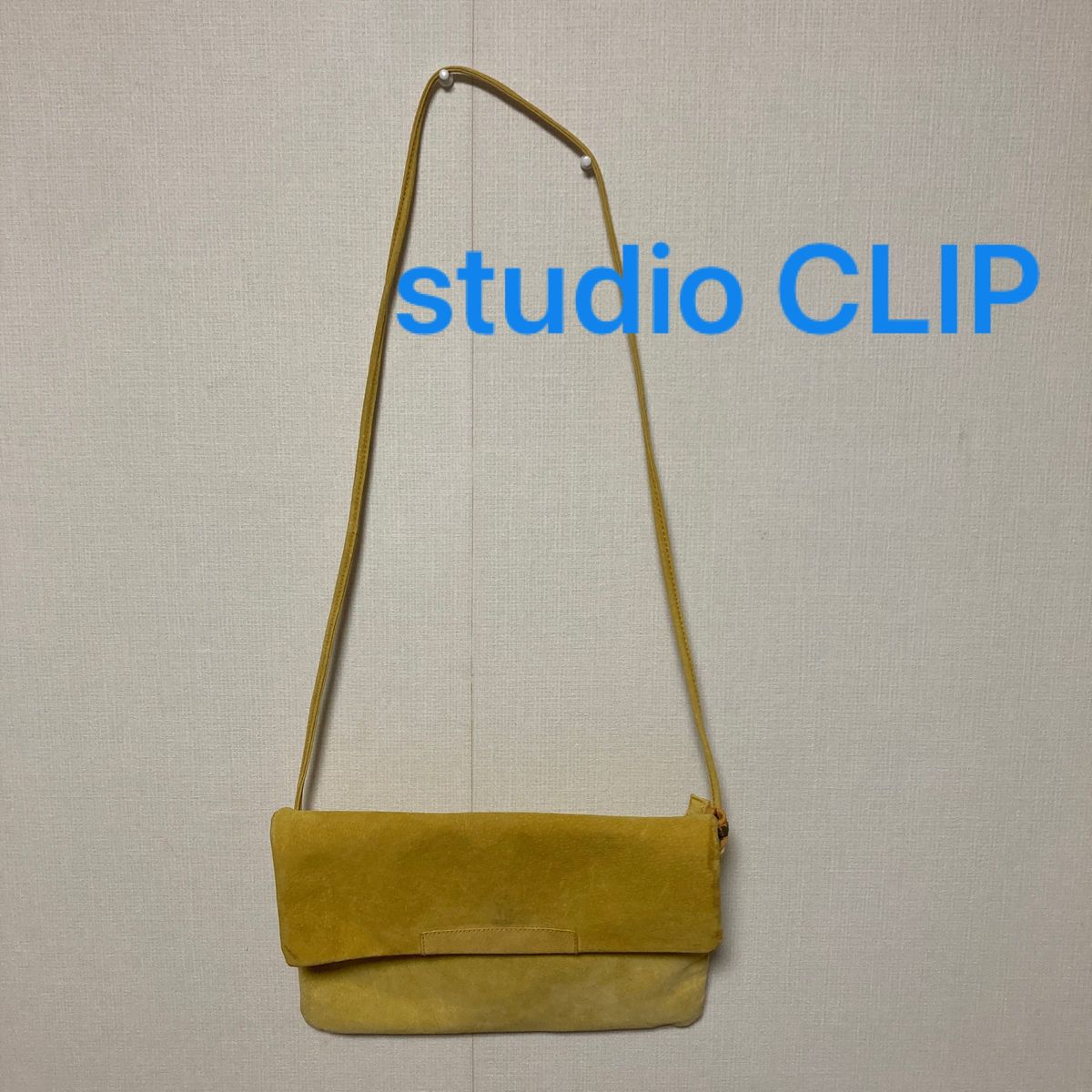 studio CLIP スタジオクリップ　スエード　レザー ショルダーバッグ 本革 ショルダー