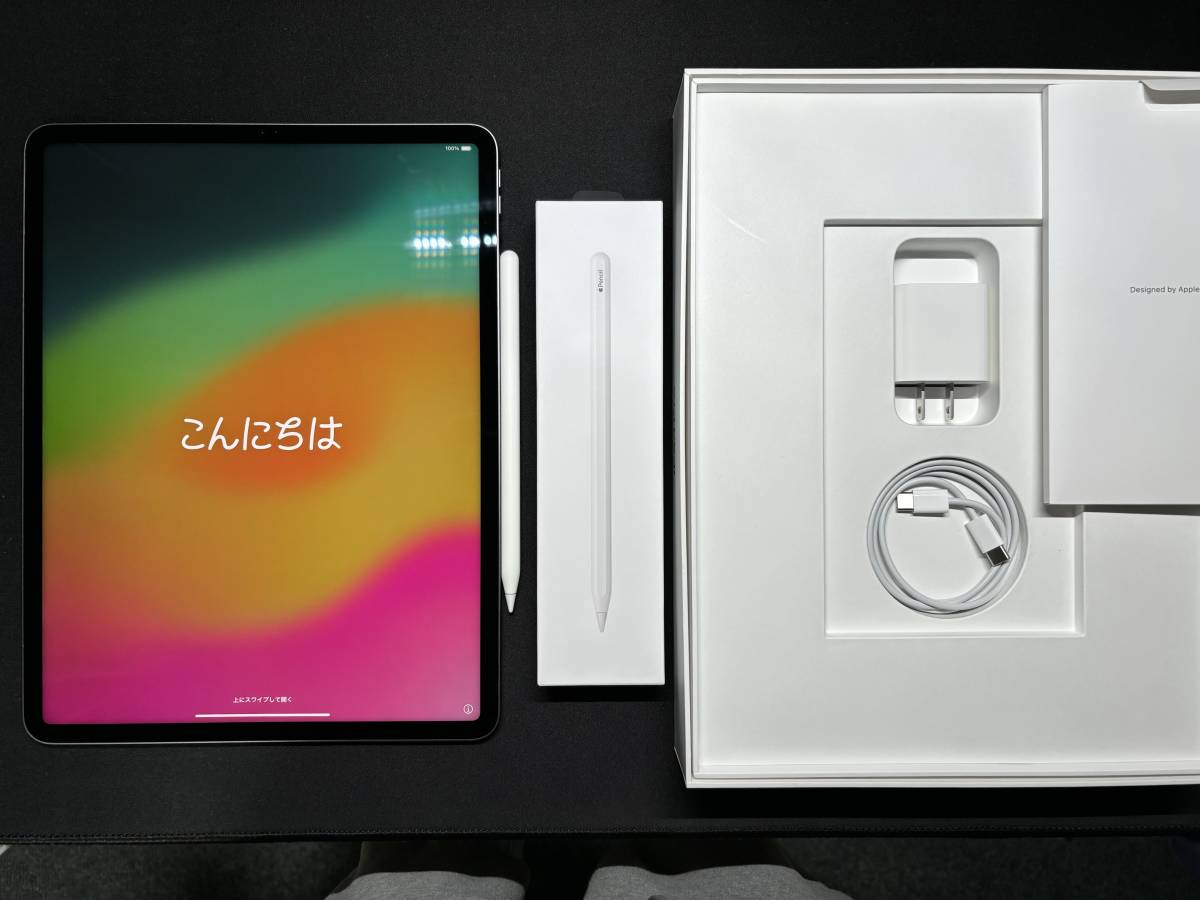 Apple iPad Pro 12.9インチ(第5世代) M1 Wi-Fi 256GB スペースグレイ ＋ Apple Pencil(第2世代)_画像1