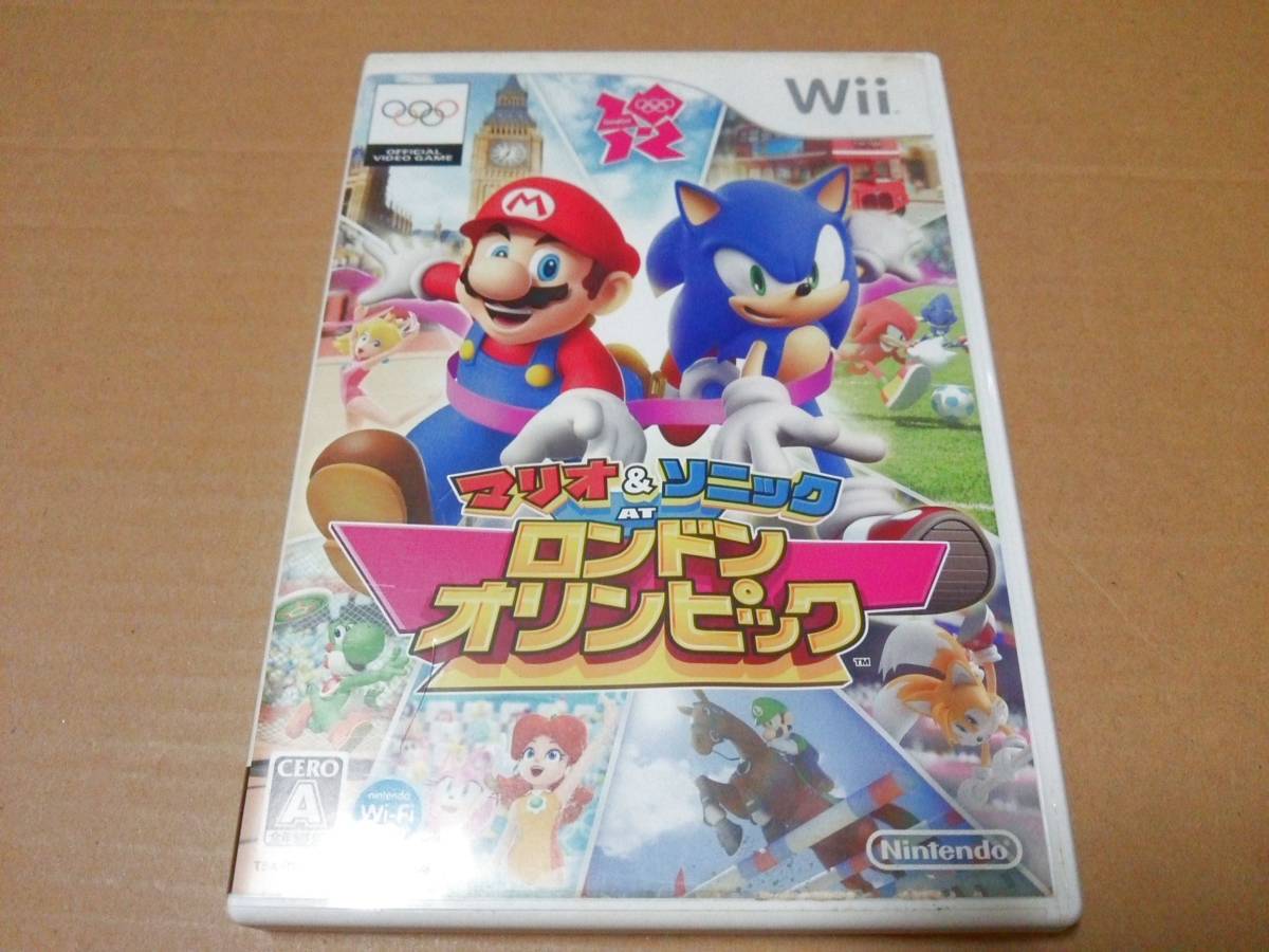 中古 [ゲーム/Wii] マリオ&ソニック AT ロンドンオリンピック [JAN：4902370519358]_画像1