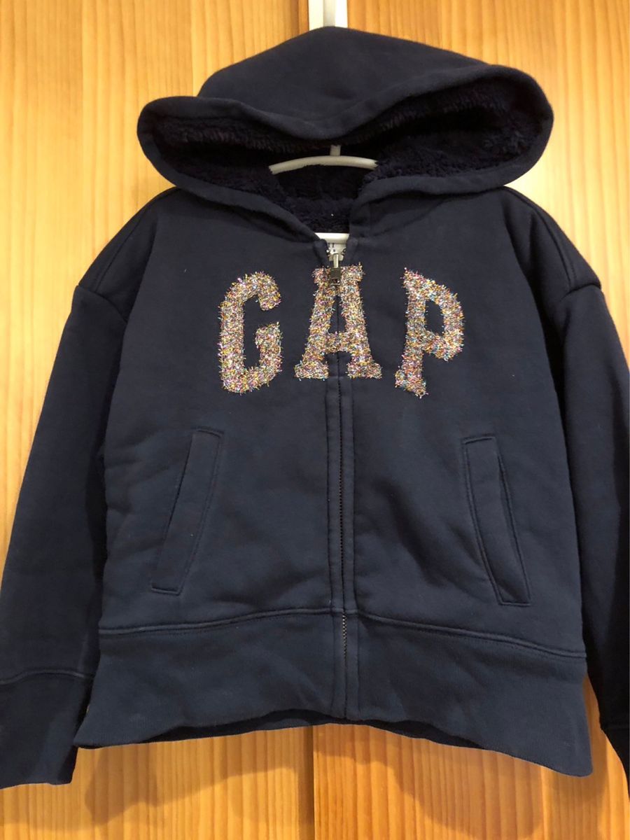 GAP ギャップ　パーカー　裏起毛　モコモコ　S（キッズ）6-7 120サイズ