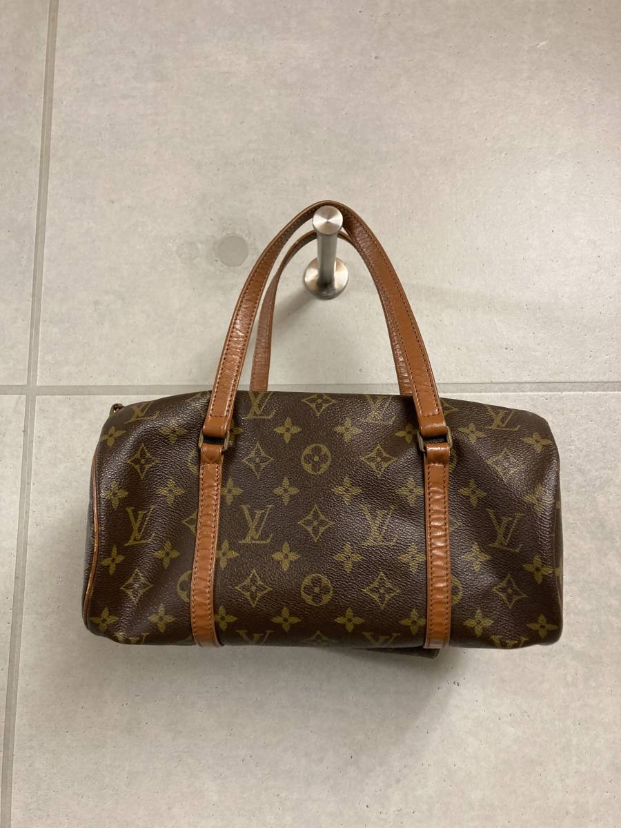 1円スタート! LOUIS VUITTON ルイヴィトンパピヨン30 親子ポーチ付き