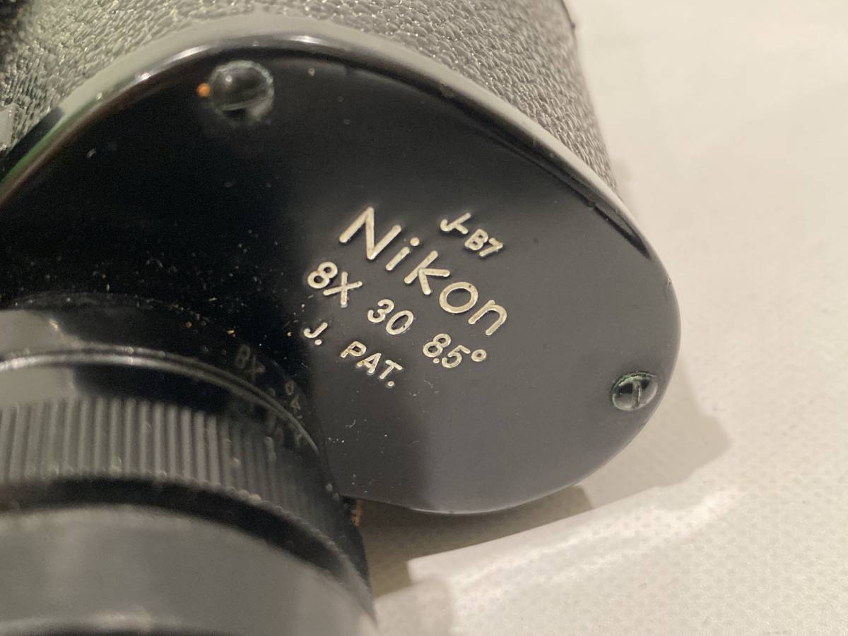 ニコン Nikon 8x30 8.5 J.PAT 双眼鏡 NIPPON KOGAKU TOKYO 現状品 _画像4