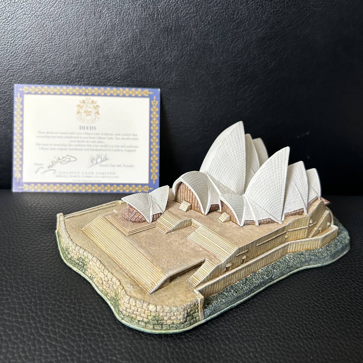 500個限定品★Lilliput Lane　リリパットレーン　シドニー・オペラハウス Sydney Opera House　ハンドメイド　英国製　★_画像1