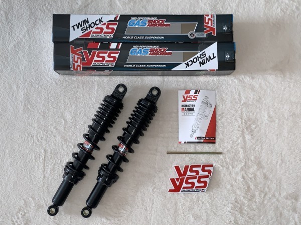 ＹＳＳ（ワイエスエス）19 リアサスペンション　RB220-365P-07-88 DTG GAS SHOCK リアショック　CT125 '20 JA55 ハンターカブ_現在発送分は取扱説明は付属しておりません