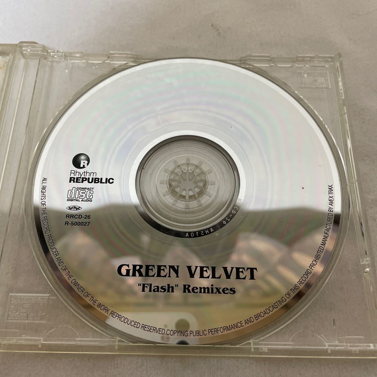 Green Velvet Flash Remixes Japan Edition [Single 1995][RRCD-26] Rhythm Republic Relief Records Chicago House_画像3