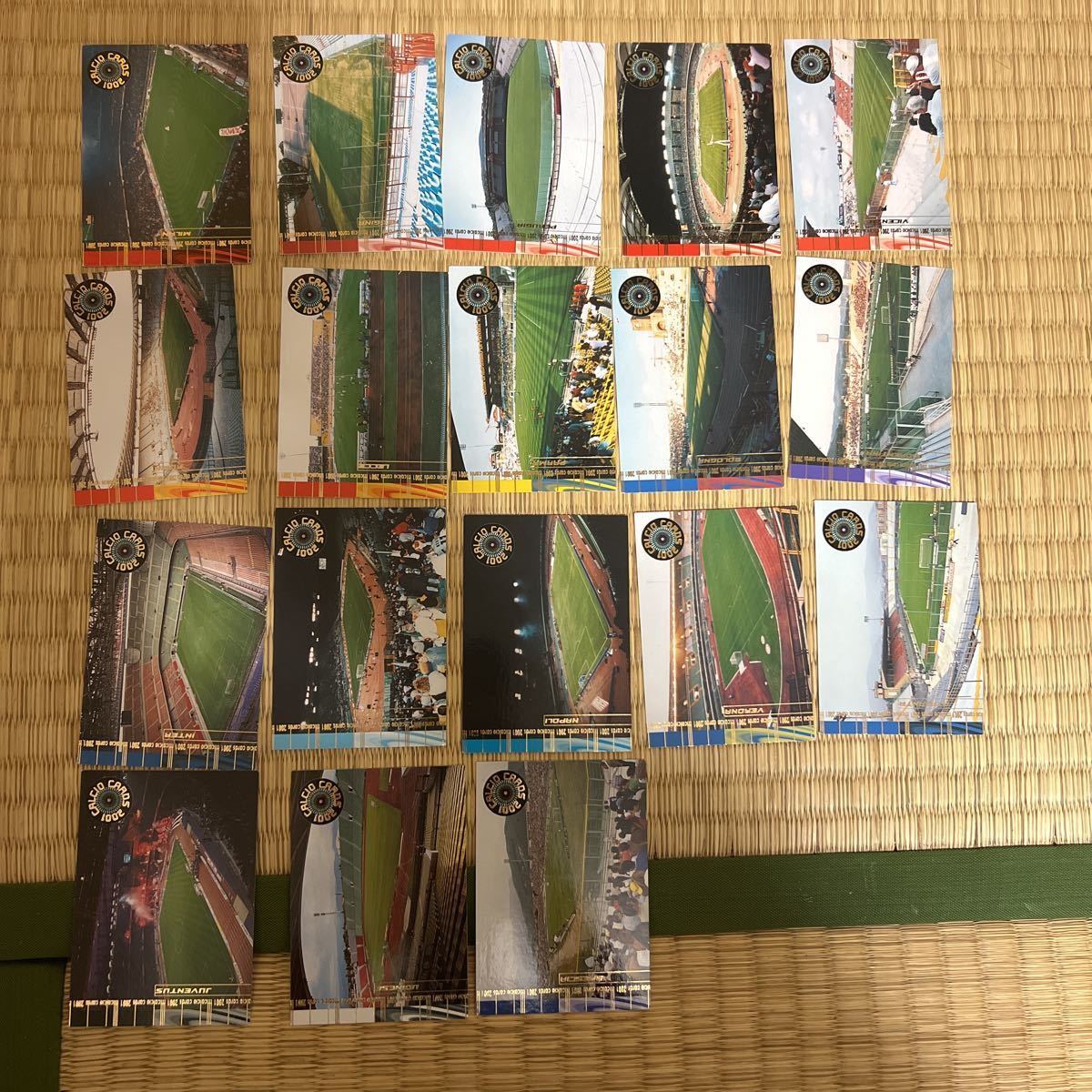panini calcio cards 2001 大量まとめ売り 中田英寿など_画像5