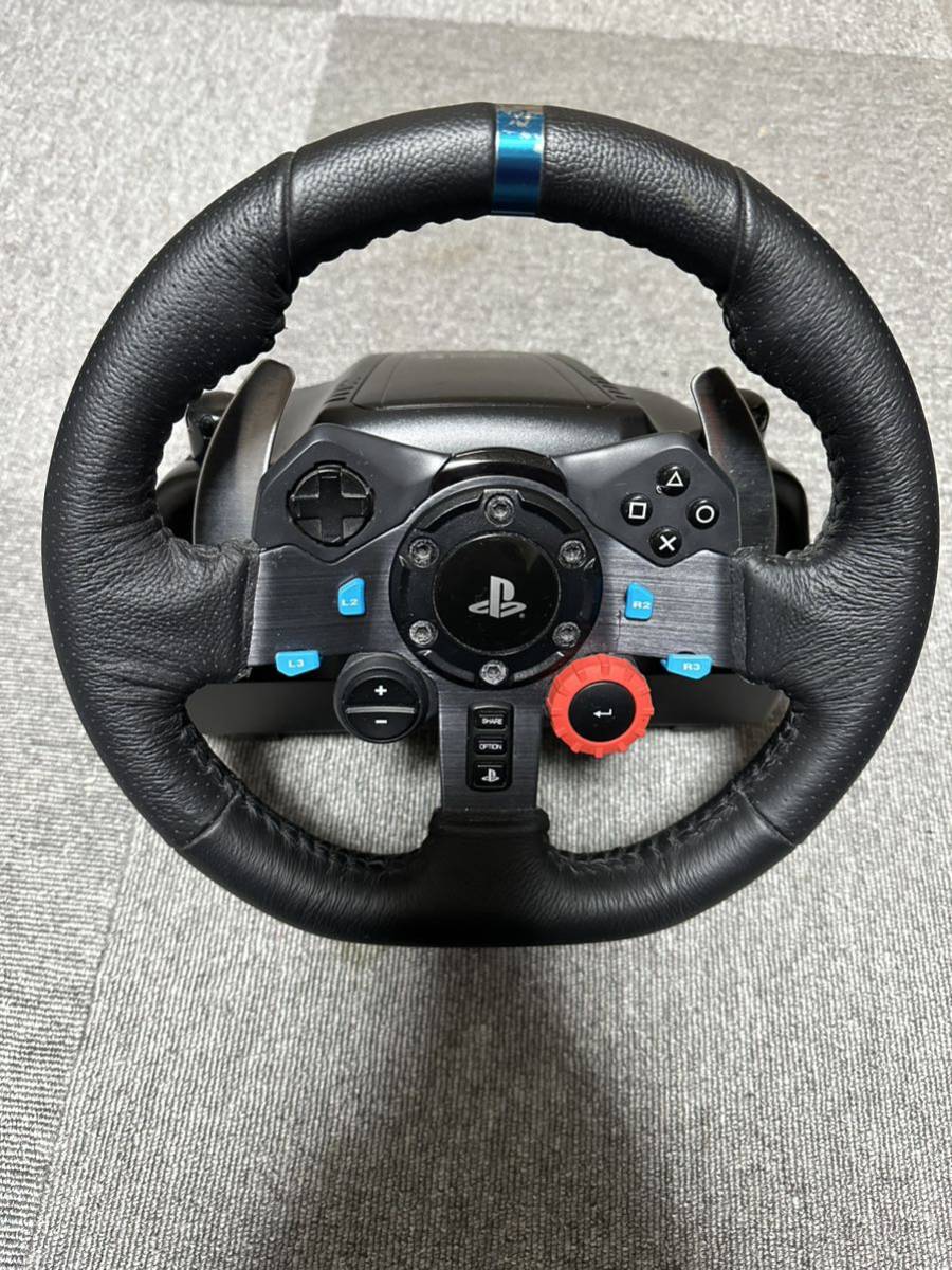 Logicool G29 Driving Force Racing Wheel シフター付き 中古現状品ロジクール PS4 PS3 PS5 ハンコン_画像2