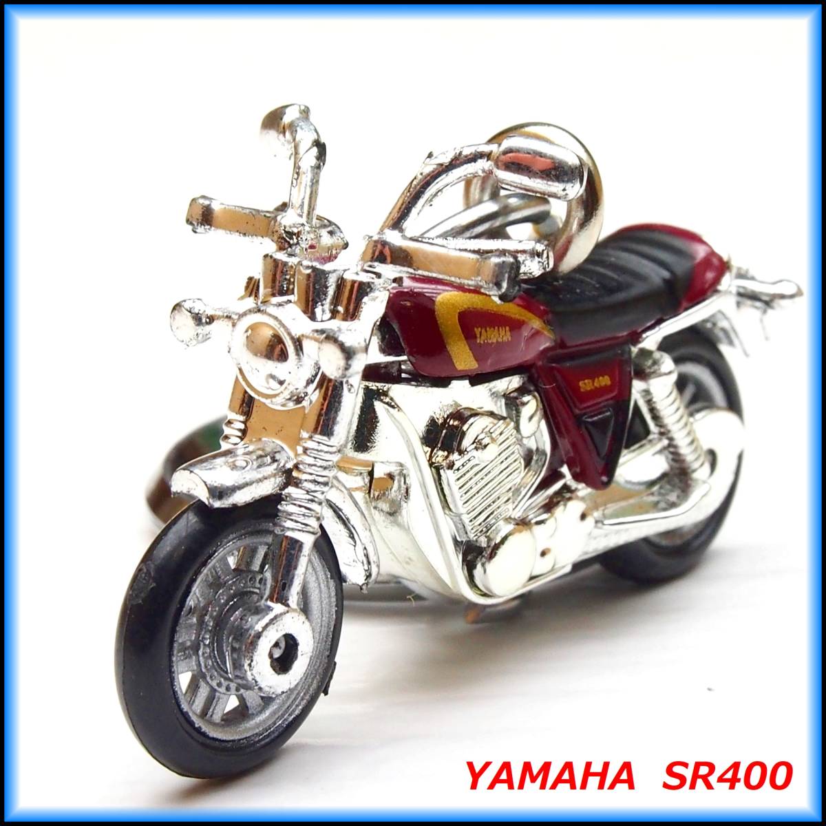 YAMAHA SR400 ヤマハ バイク ストラップ キーホルダー マフラー ホイール カーボン スポイラー 車高調 サス カウル ハンドル シート ライト_画像2