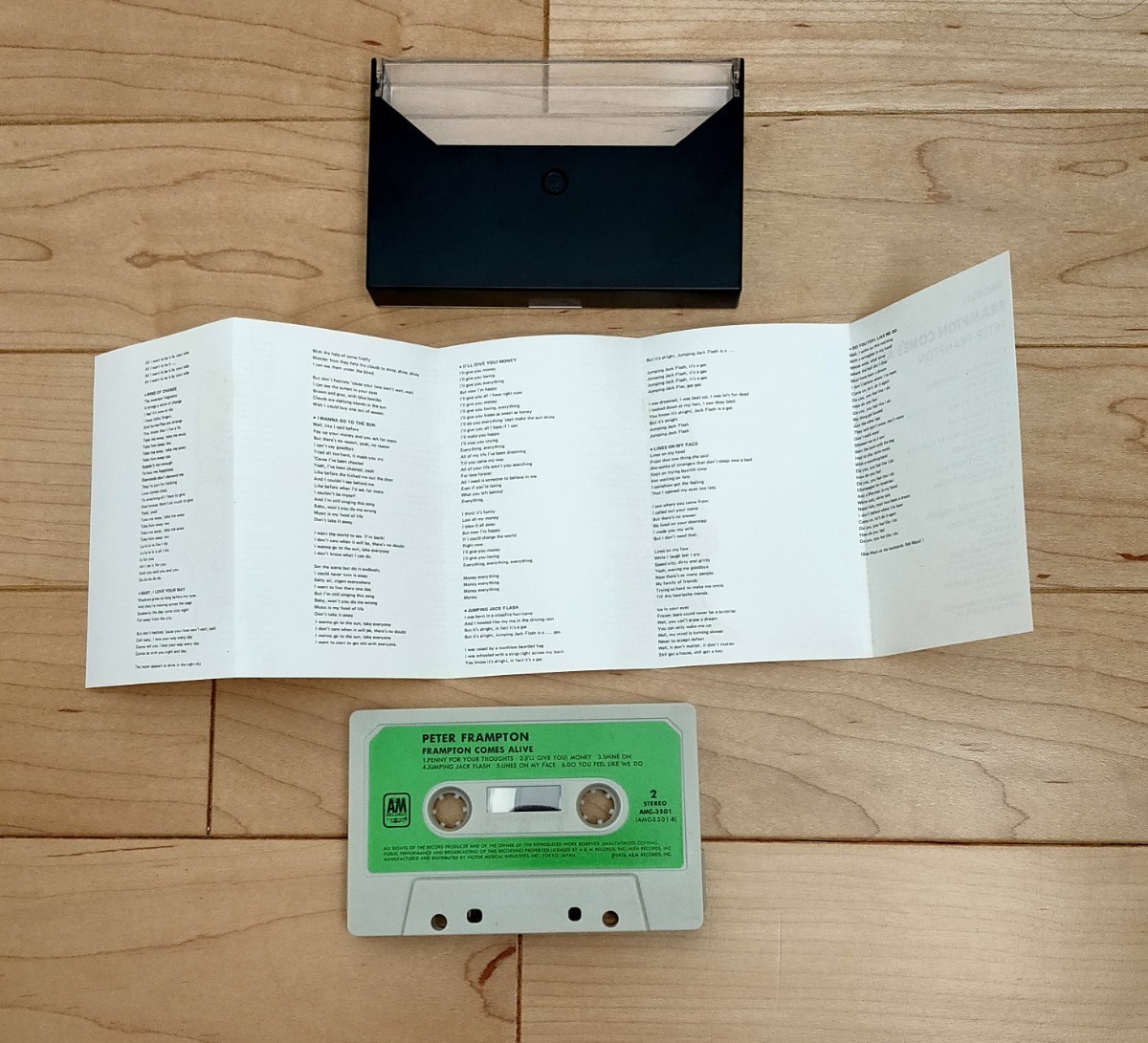  Peter * franc p тонн franc p тонн * cam z*a жить! кассетная лента Peter Frampton записано в Японии рукоятка bru пирог cassette tape