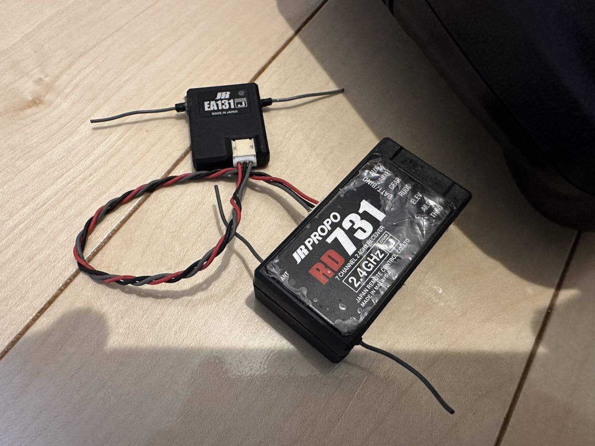 JR PROPO DSX7 送信機 RD731受信機 動作品　2.4G DSMJ 中古_画像3