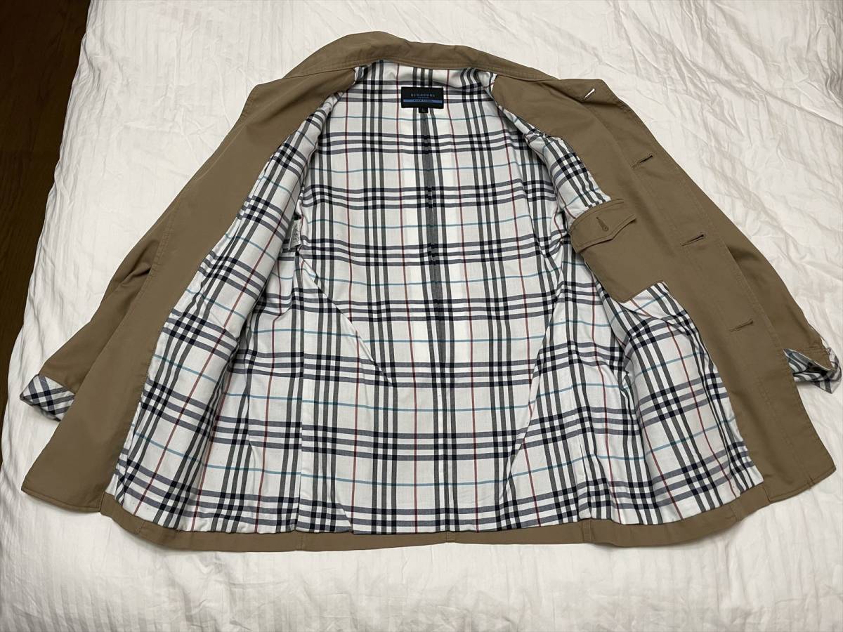 K2311-002 BURBERRY BLUE LABEL（バーバリー ブルーレーベル） ジャケット(M-65タイプ) Lサイズ かなりの美品_画像3