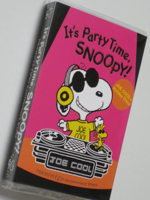 スヌーピー 65th JOE COOL DJ パタパタメモ　送料無料　メモ　PEANUTS スヌーピー　ウッドストック　限定品_画像1