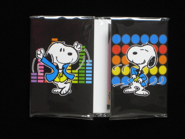 スヌーピー 65th JOE COOL DJ パタパタメモ　送料無料　メモ　PEANUTS スヌーピー　ウッドストック　限定品_画像5