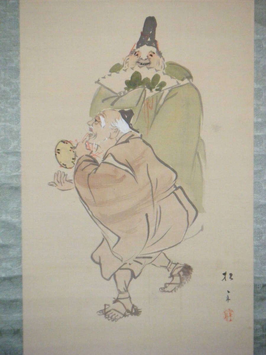 掛軸　人物図　逸品　K188_画像3