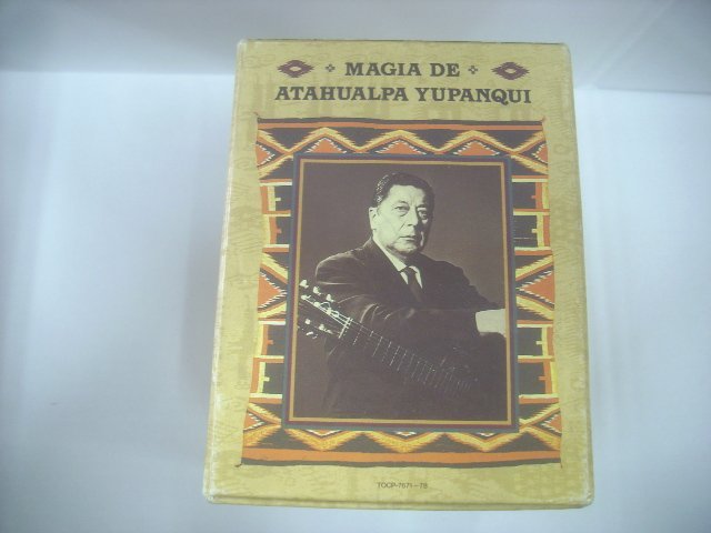 ■ 8枚組CD+特典CD アタウルパ・ユパンキ / 人類への遺産 MAGIA DE ATAHUALPA YUPANQUI フォルクローレ 1993年 ◇r51115