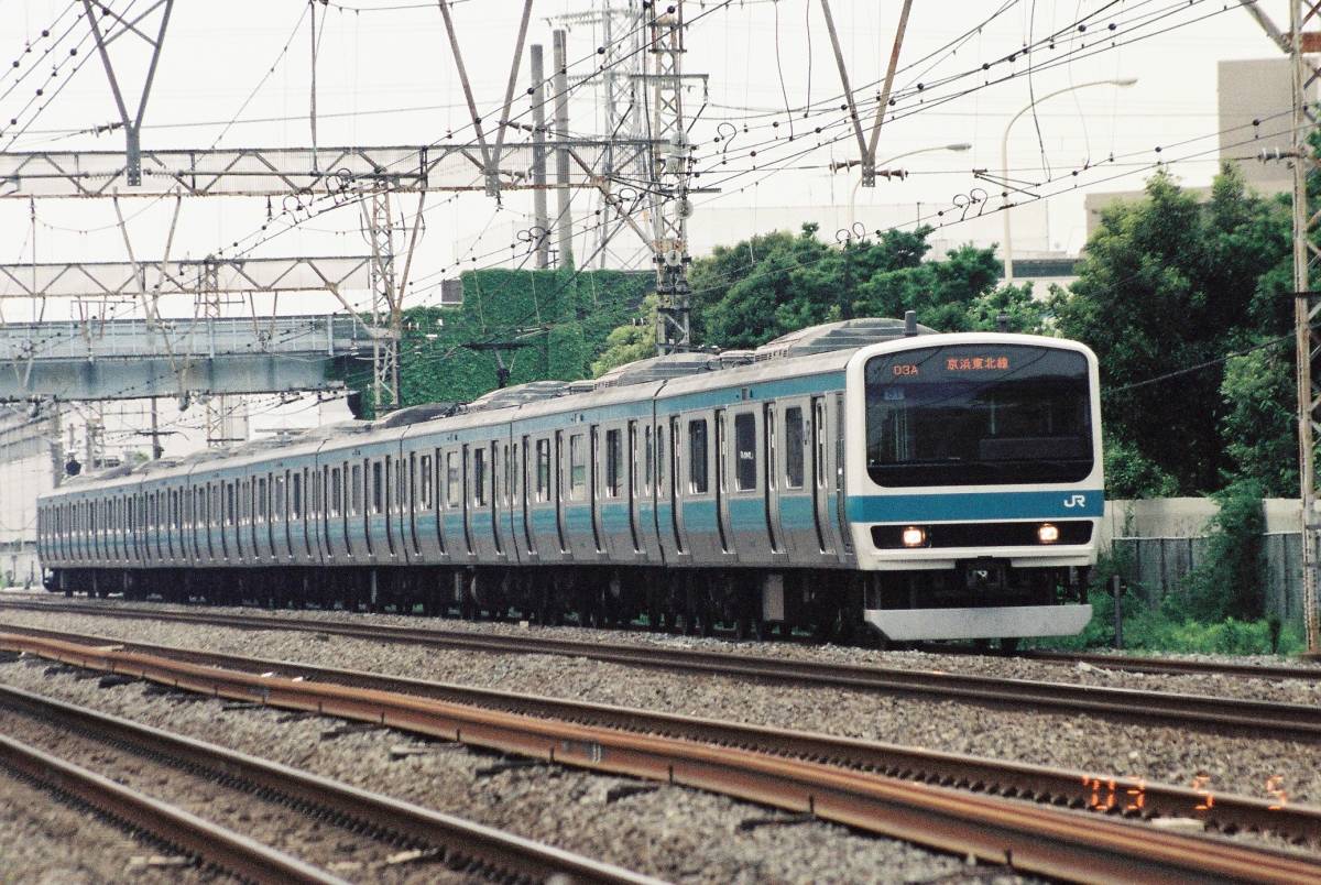 鉄道写真　東日本旅客鉄道（JR東日本）　京浜東北線　209系500番台　Lサイズ　ネガ・データ化_画像1