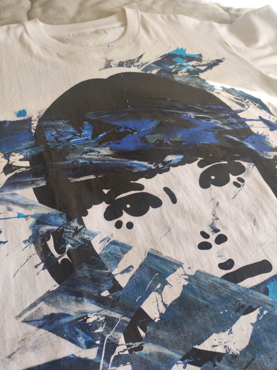 【新品】MEGURU YAMAGUCHI + KYNE「ハンド プリント Tシャツ」60着限定 直筆サイン&ナンバリング入り ON AIR KEGO 山口歴 ADAPTATION KYNEの画像3