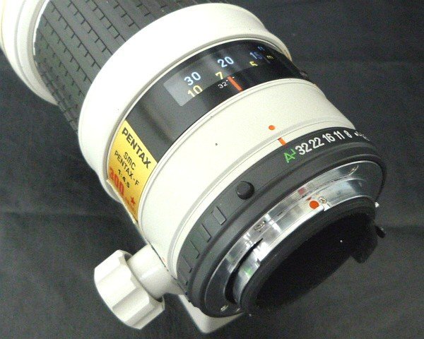 M【大関質店】中古 ペンタックス オートフォーカス レンズ SMC PENTAX-F 1：4.5 300mm ED（IF)_画像6
