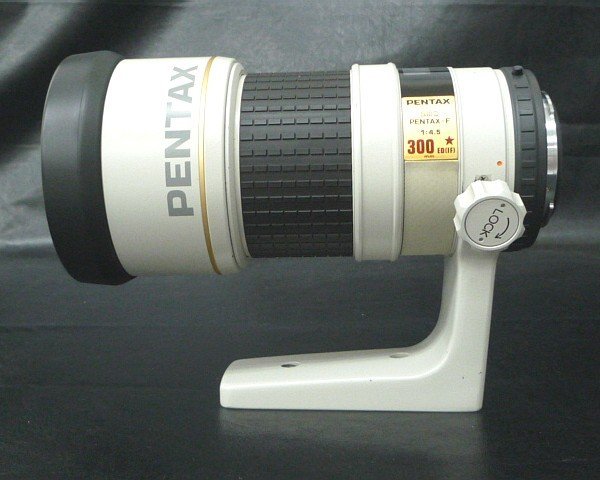 M【大関質店】中古 ペンタックス オートフォーカス レンズ SMC PENTAX-F 1：4.5 300mm ED（IF)_画像2