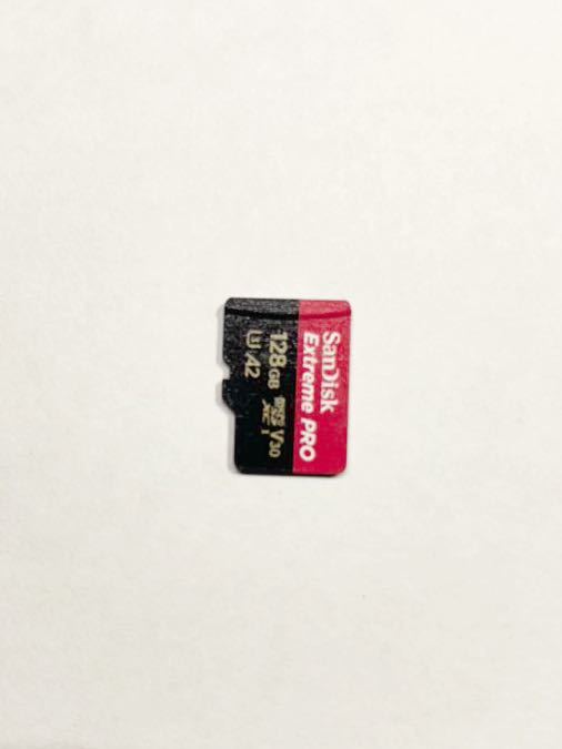 開封品 SANDISK 128GB microSDカード microSDXC 最大170MB/s Extreme PRO サンディスク_画像1