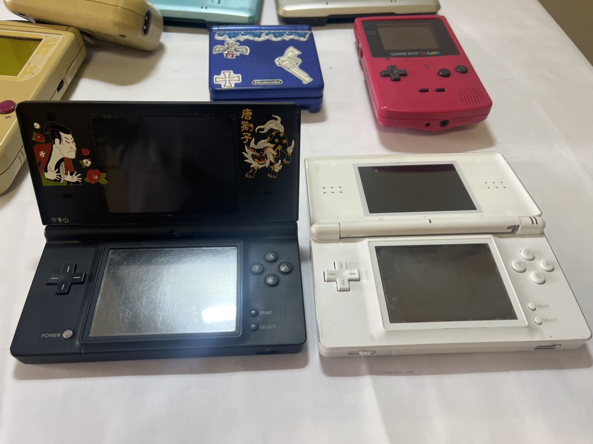 ジャンク品　Nintendo ゲーム機 AGS-001 CGB-001 DMG-01など7点セット_画像2