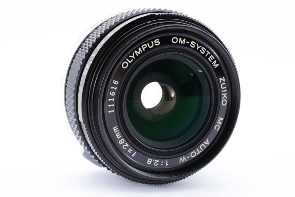 ★美品★ オリンパス OLYMPUS OM-SYSTEM ZUIKO AUTO-W 28mm F2.8 #13161_画像4