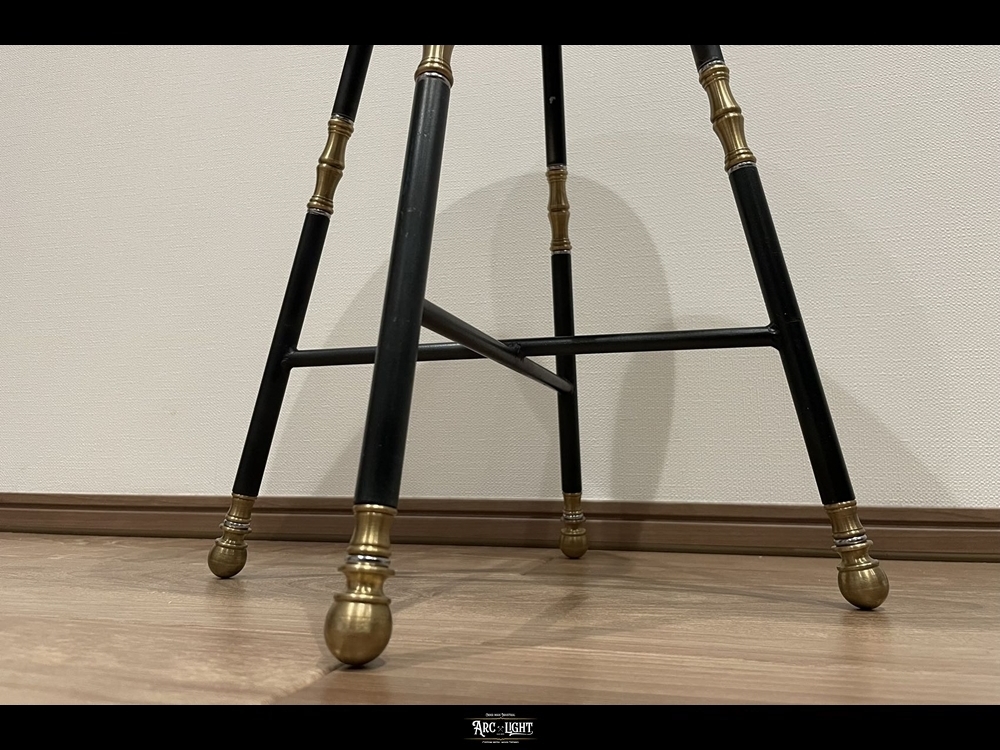 アイアンスツール　丸椅子　プランタースタンド　オールハンドメイド品　インダストリアル家具_画像5