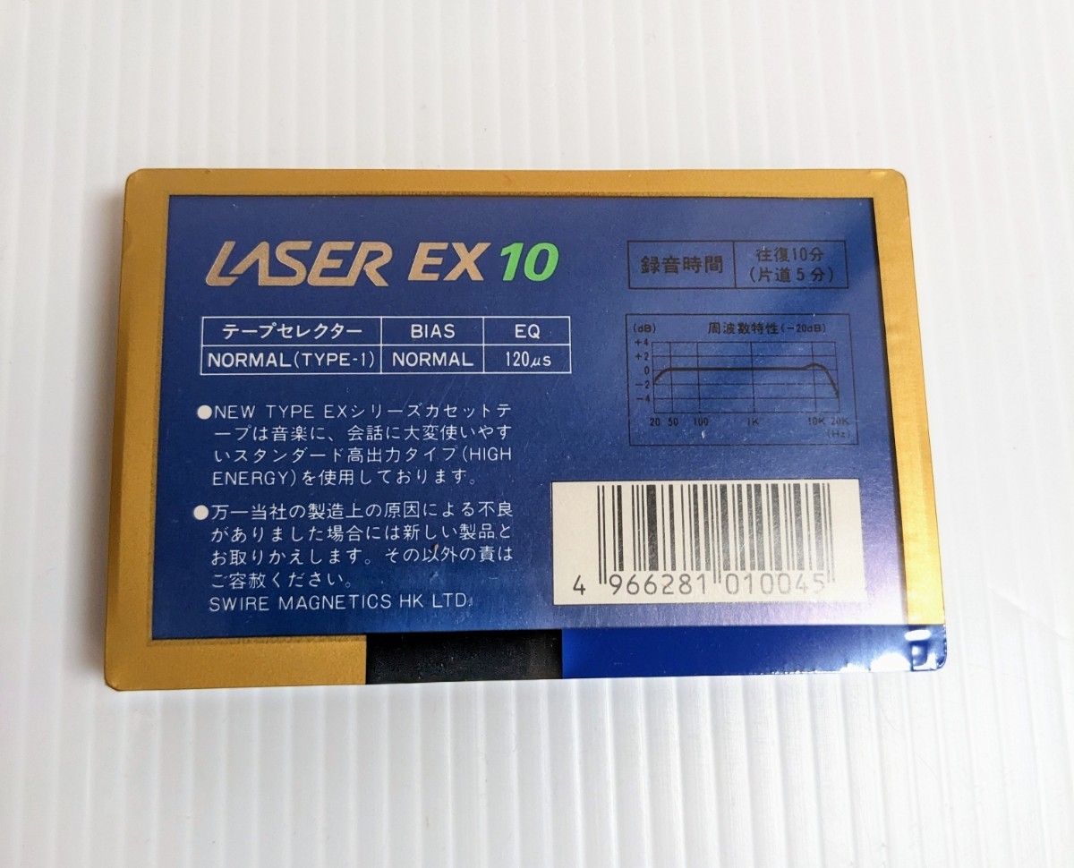  новый товар кассетная лента LASER EX 10 обычный 10шт.@②