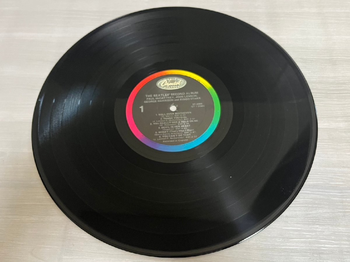 ■ The Beatles ザ ビートルズ SECOND ALBUM ST-2080 LP レコード シュリンク残り ★_画像4