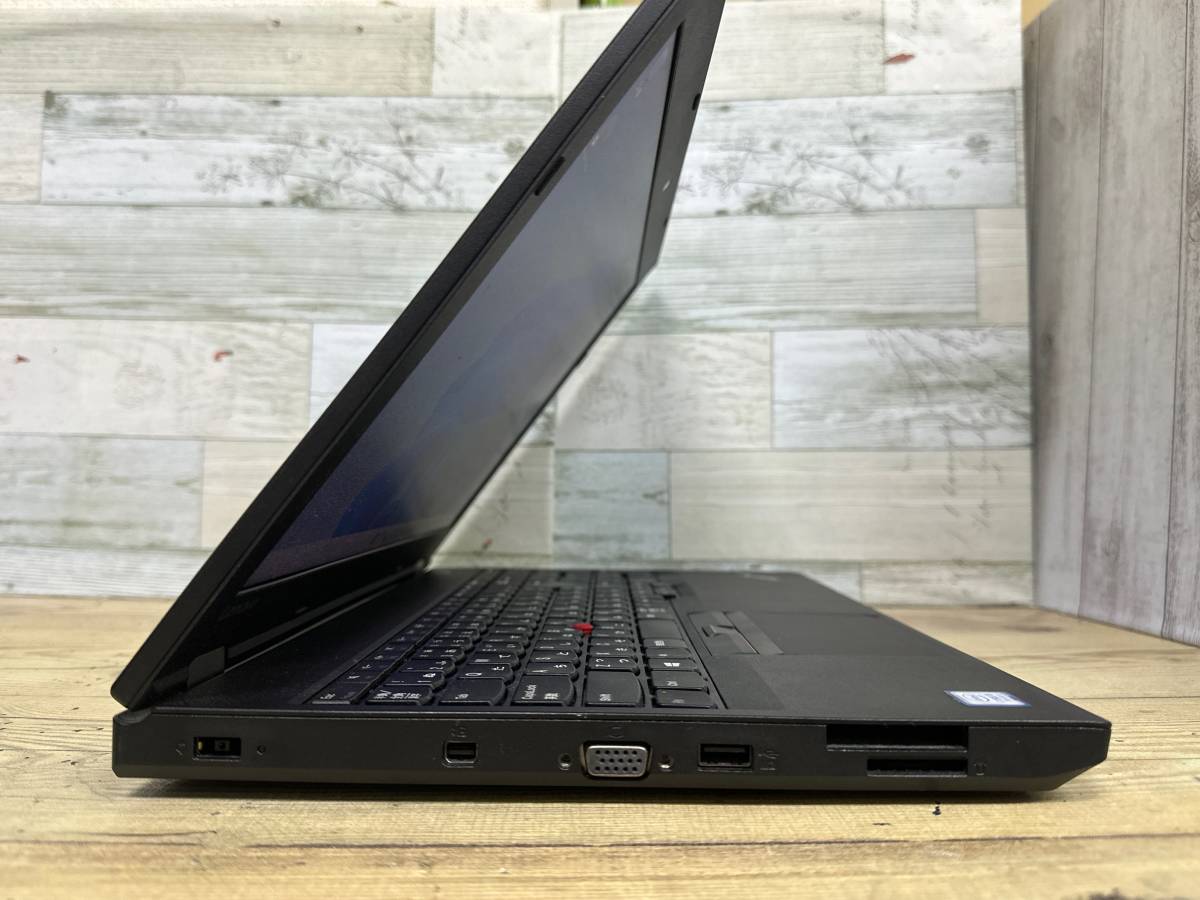 【良品】Lenovo ThinkPad L590[Core i5 7200U 1.9GHz/RAM:4GB/HDD:500GB/15.6インチ]Windows 11 タブレットPC 動作品_画像4