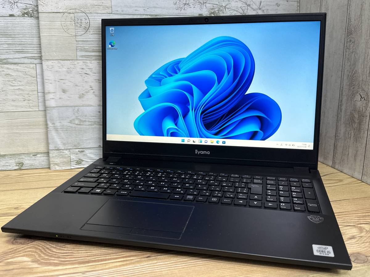 【美品♪】iiyama STYLE-15FH050-i5-UCSX[Core i5-10210U 1.6GHz/RAM:8GB/SSD:256GB+HHD:1TB/15.6インチ]Windowsd 11 動作品_画像1