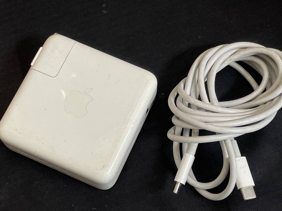 動作OK☆】Apple 純正 61W USB-C Power Adapter A1718 MacBook AC