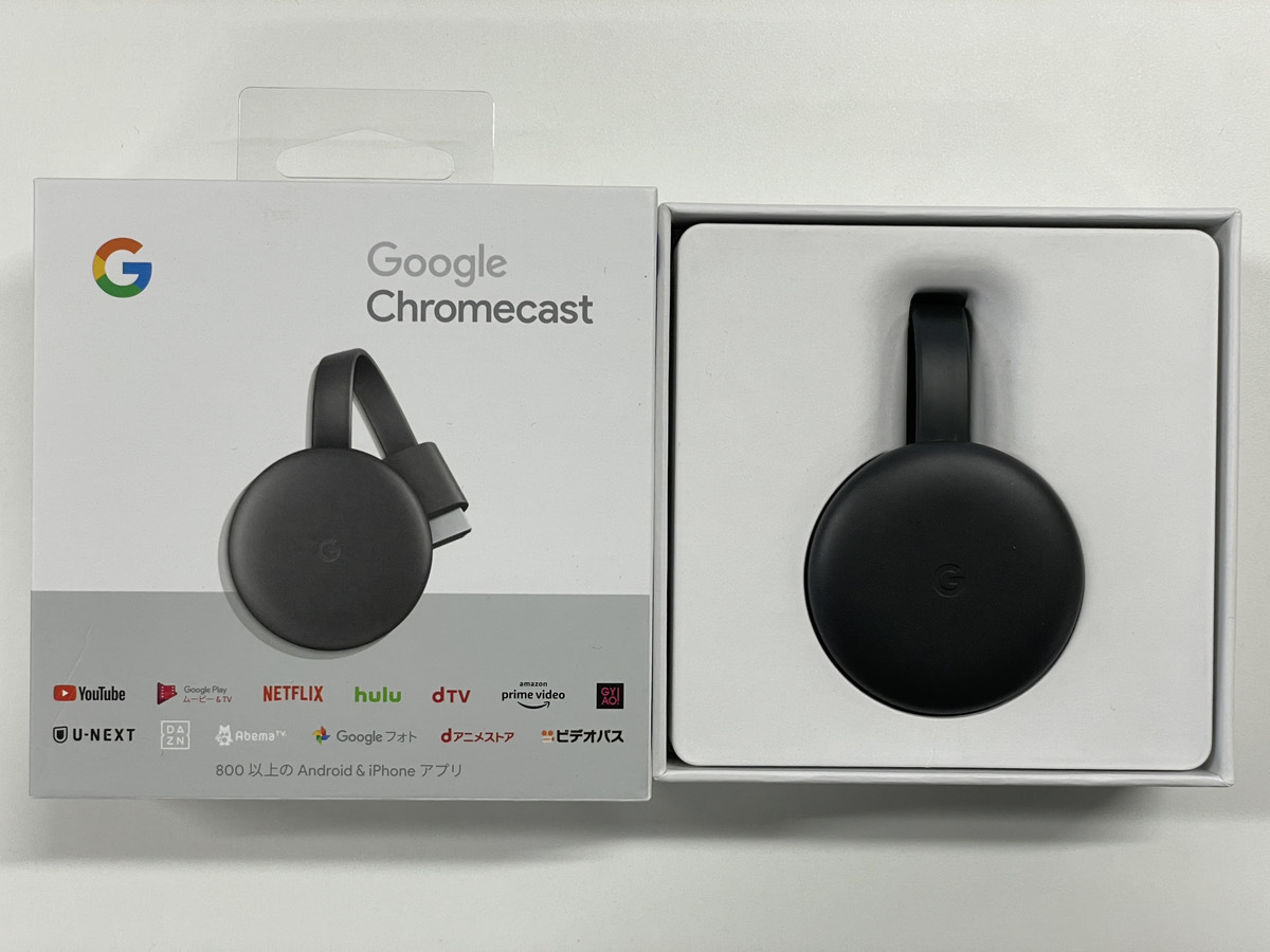 Google chromecast NC2-6A5 クロームキャスト - テレビ/映像機器