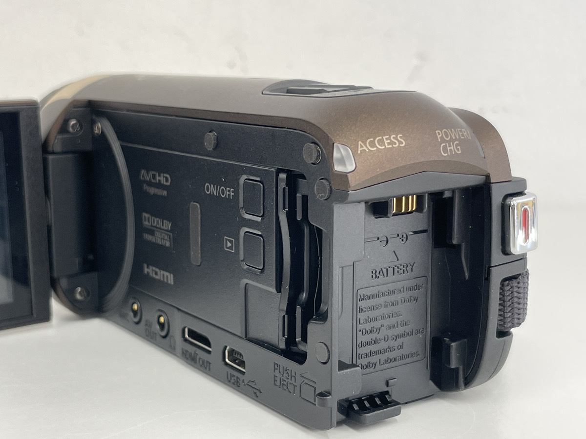 100円～◎Canon キャノン デジタルビデオカメラ iVIS HF R62 IVISHFR62BR 光学32倍ズーム ブラウン バッテリー付き_画像5