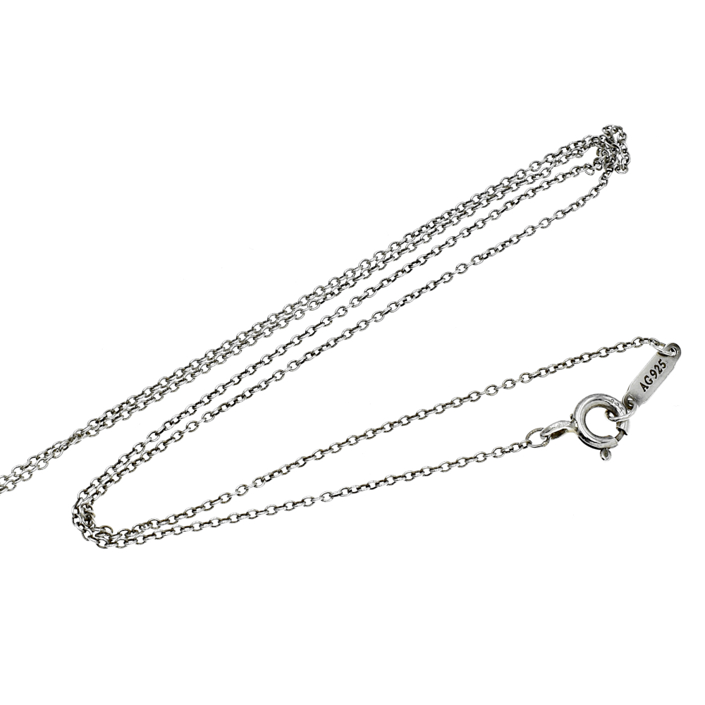 TIFFANY&Co. ティファニー 1837 925/メタル インターロッキング サークル ネックレス シルバー_画像3