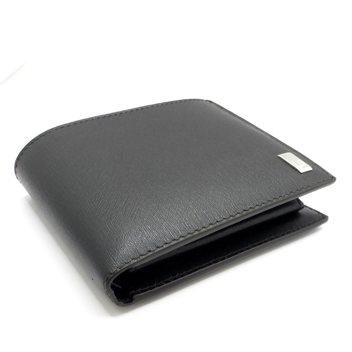 ダンヒル 2つ折り 財布 FP3070E カード4 ダークブラウン 未使用品●の画像8