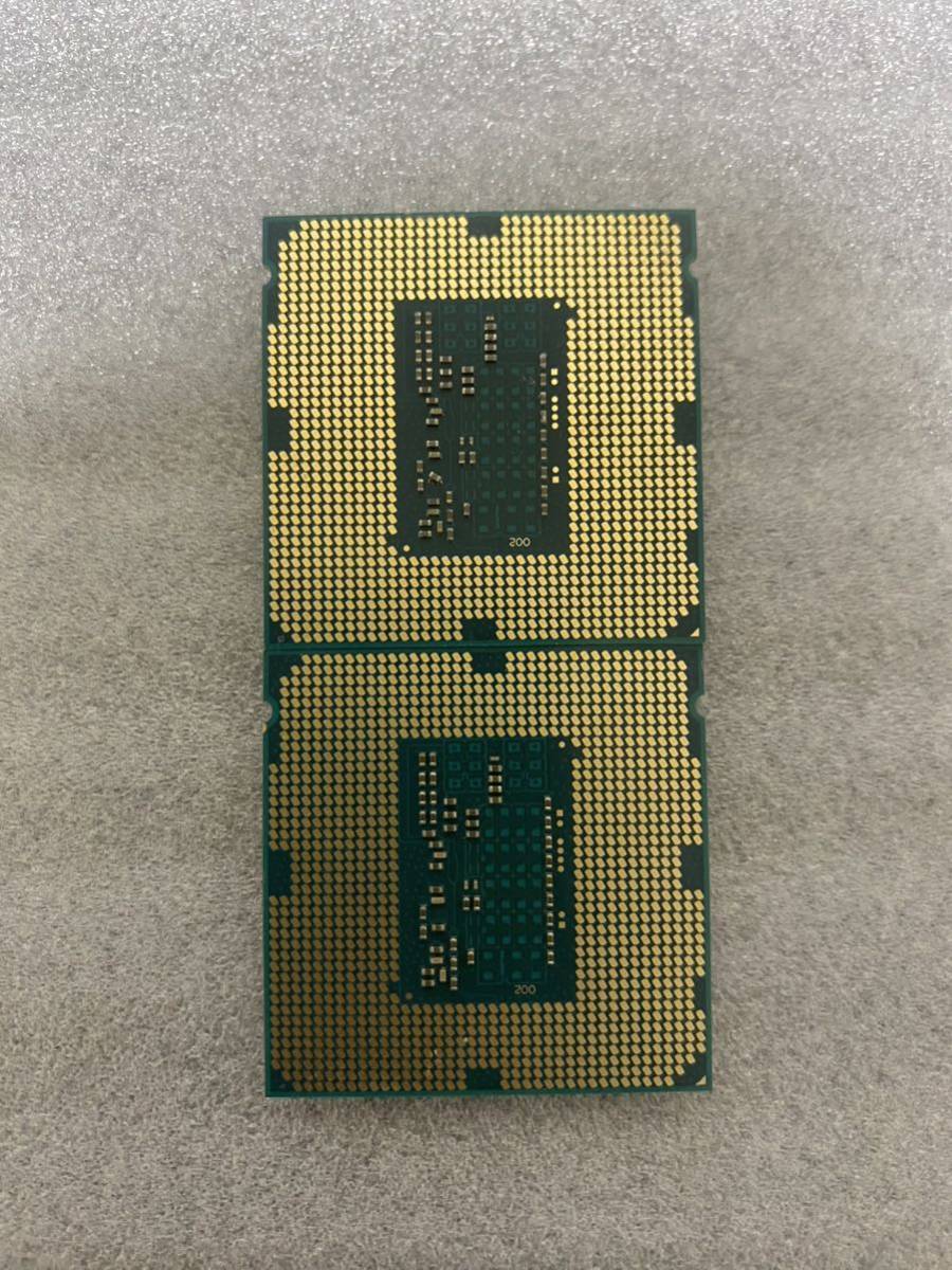 CPU Intel Core i7 4770 2個セット 動作確認済-