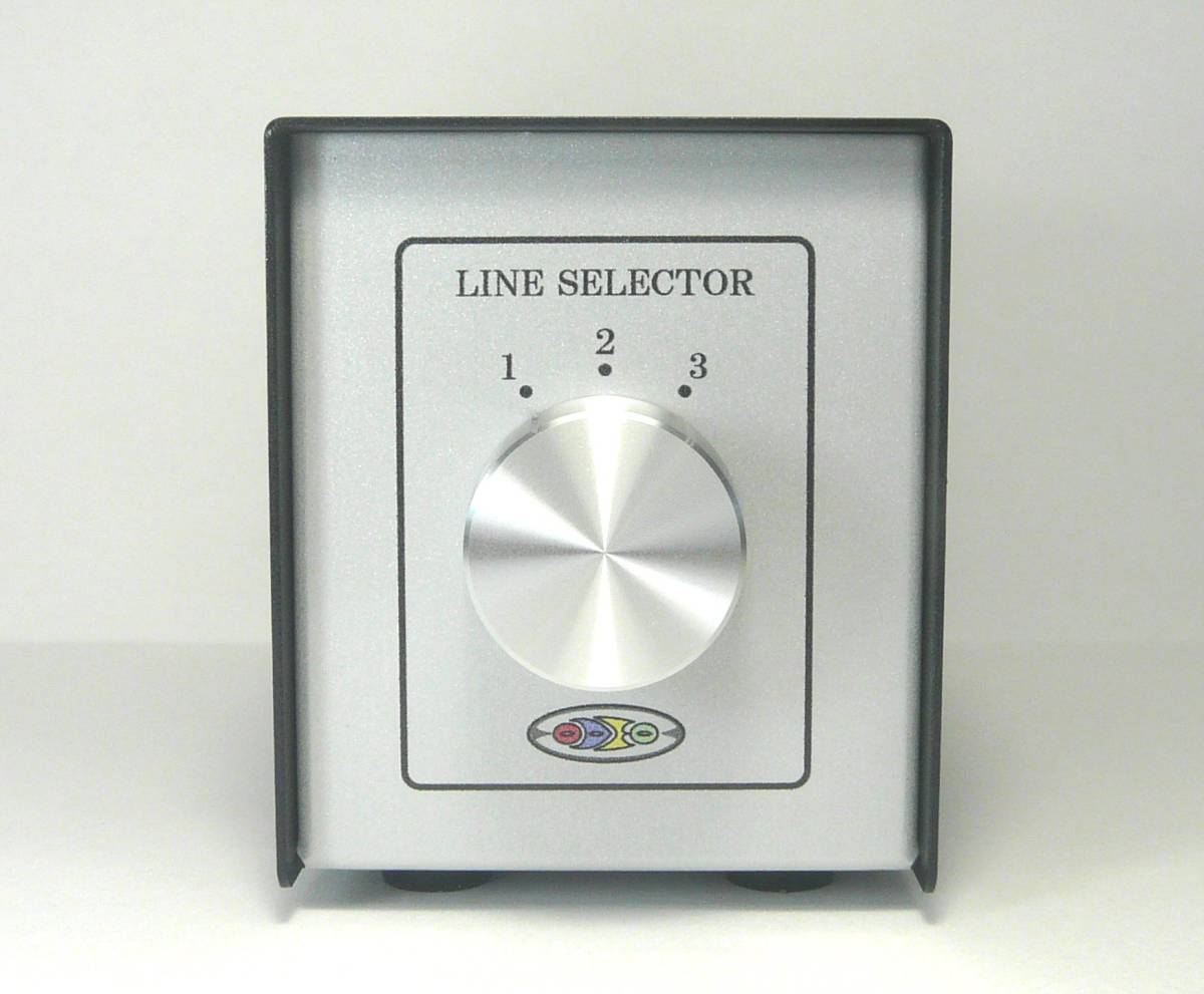 SL-3 3系統 ラインセレクター 小型でも本格派 WE単線配線 - オーディオ機器