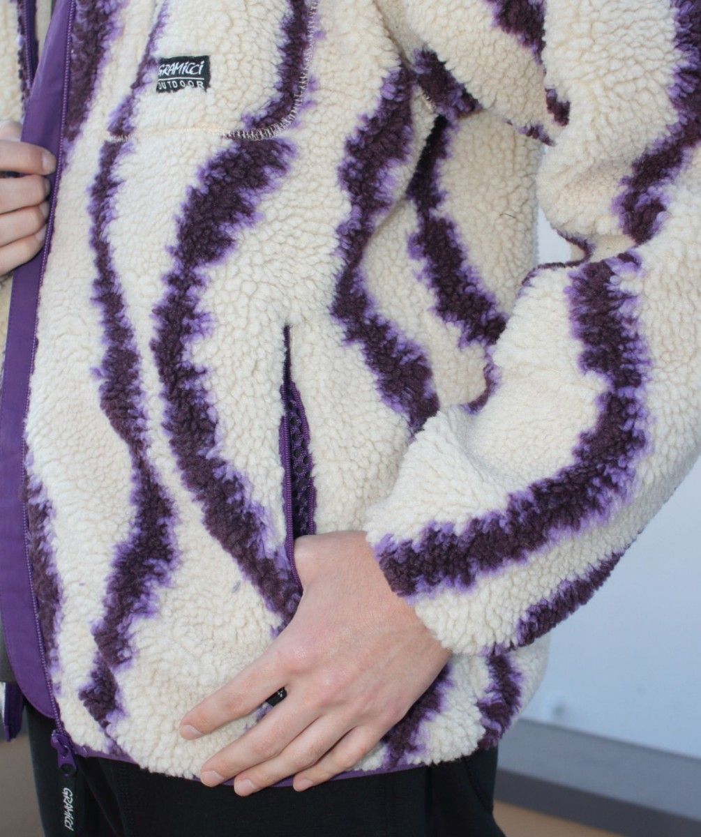 新品 GRAMICCI SHERPA JACKET グラミチ フリース ボア シェルパ 新品 GRAMICCI SHERPA JACKET グラミチ フリース ボア シェルパ