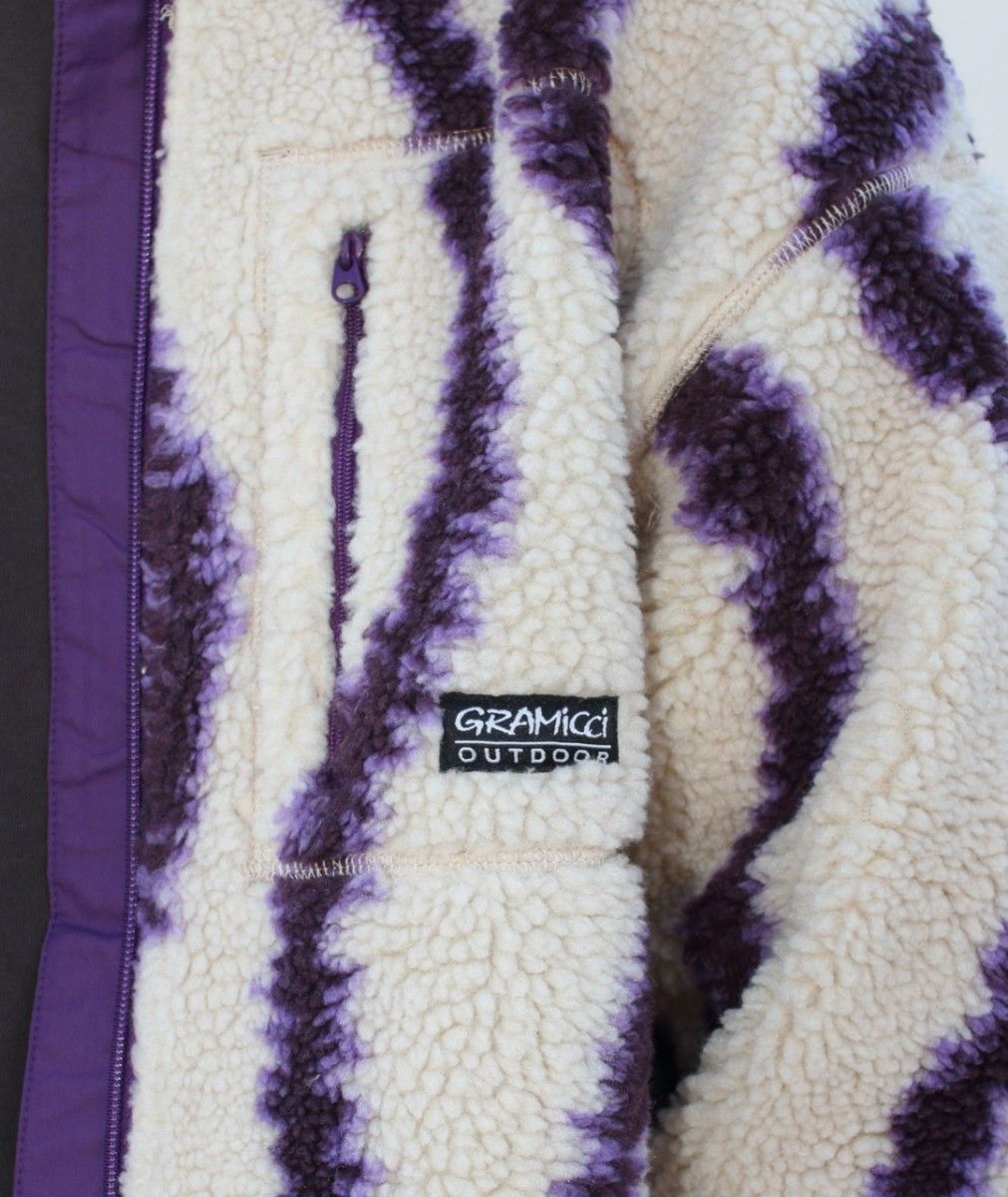 新品 GRAMICCI SHERPA JACKET グラミチ フリース ボア シェルパ 新品 GRAMICCI SHERPA JACKET グラミチ フリース ボア シェルパ