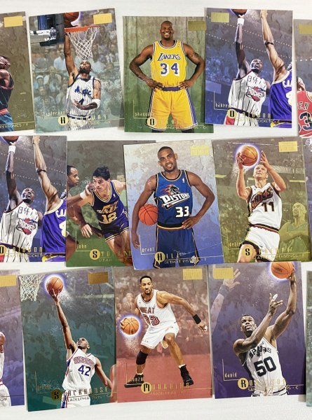 No.61 SkyBox PREMIUM まとめて 難あり (ichael Jordan マイケル・ジョーダン Shawn Kemp Shaquille O'neal Jason Kidd他) NBAカード_画像4