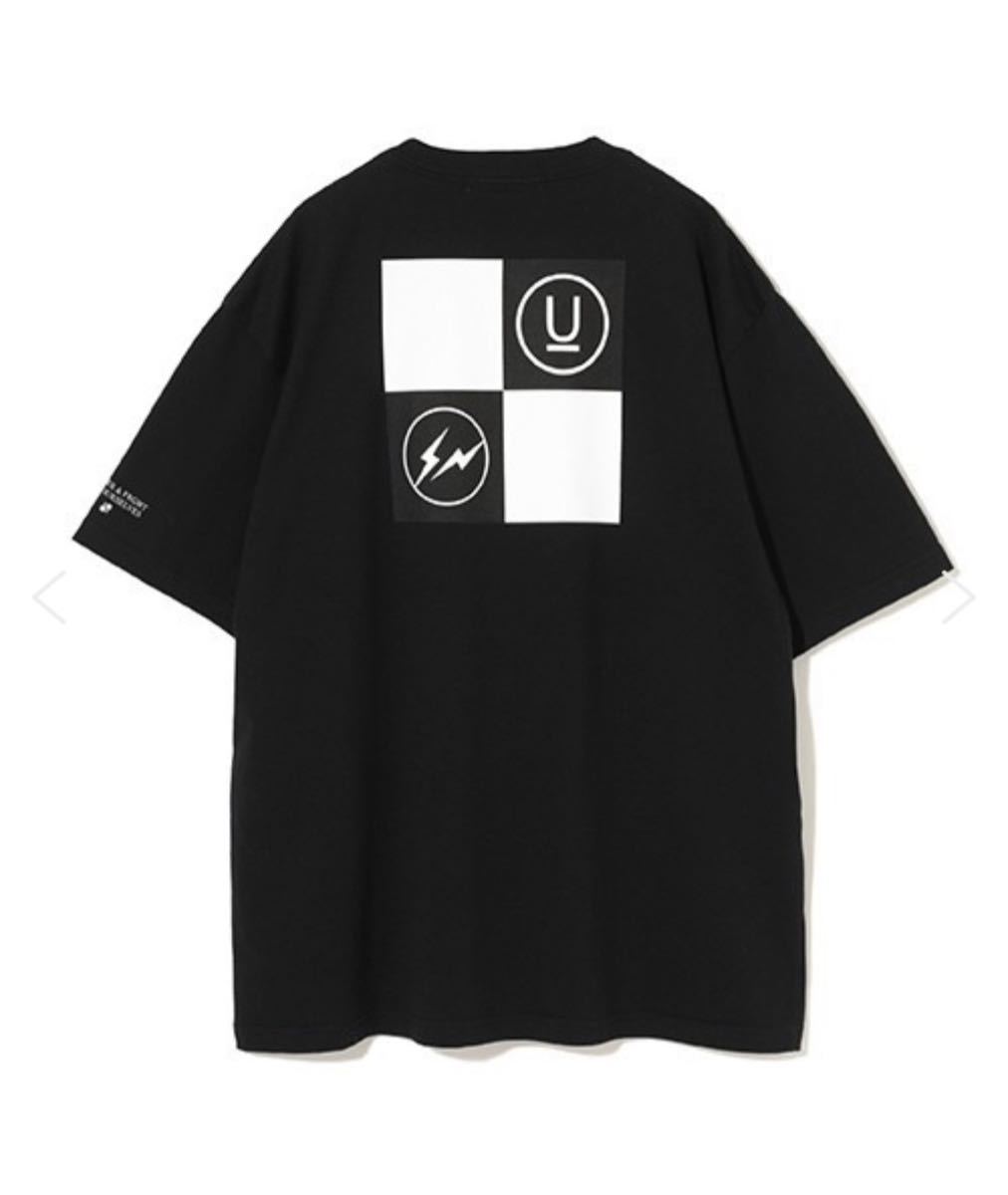 新品未使用 L UNDERCOVER fragment design TEE Tシャツ 3 L 黒 BLACK ブラック アンダーカバー フラグメント 新宿伊勢丹限定 即日発送_画像2