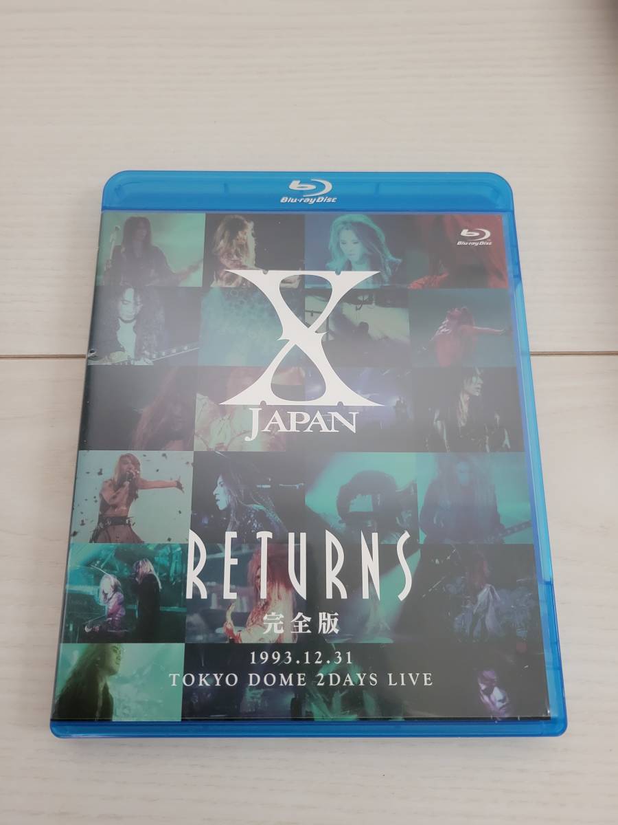 【ステッカー付き】X JAPAN　RETURNS 完全版 1993.12.31 TOKYO DOME 2DAYS LIVE_画像1